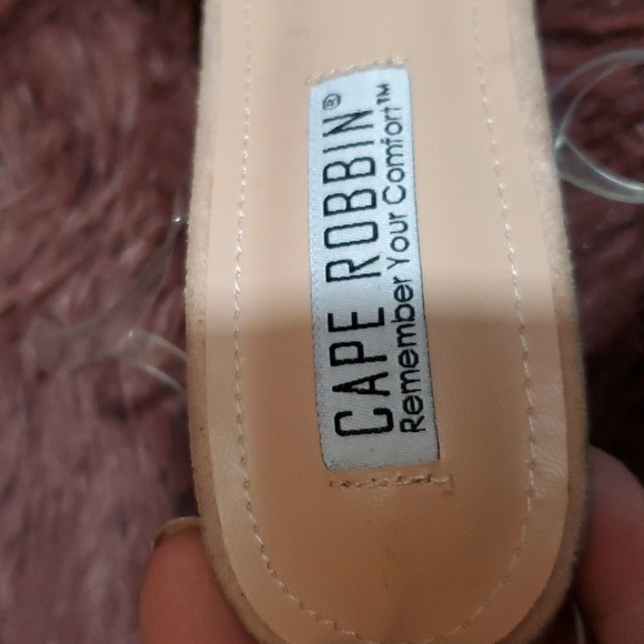 Cape Robbin Clear Spike High Heels NWOT - Picture 4 of 6